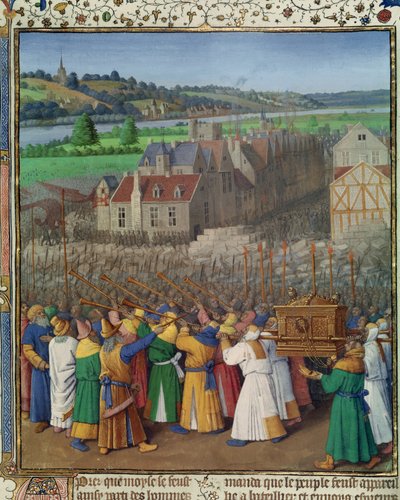 The Fall of Jericho, illustration from 